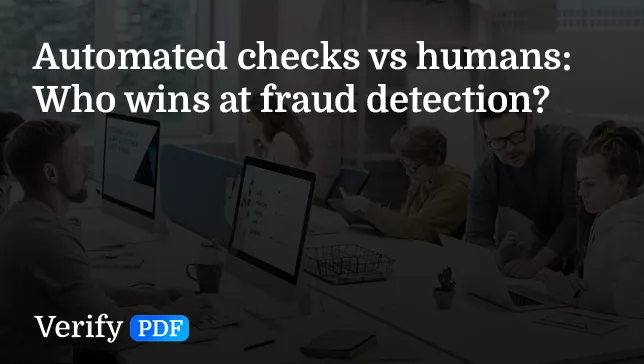 AI fraud detection vs manual checks: Who wins?