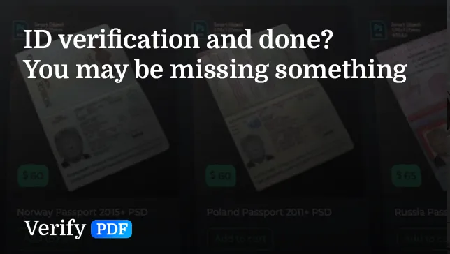 Only ID verification? Start running complete automated document checks