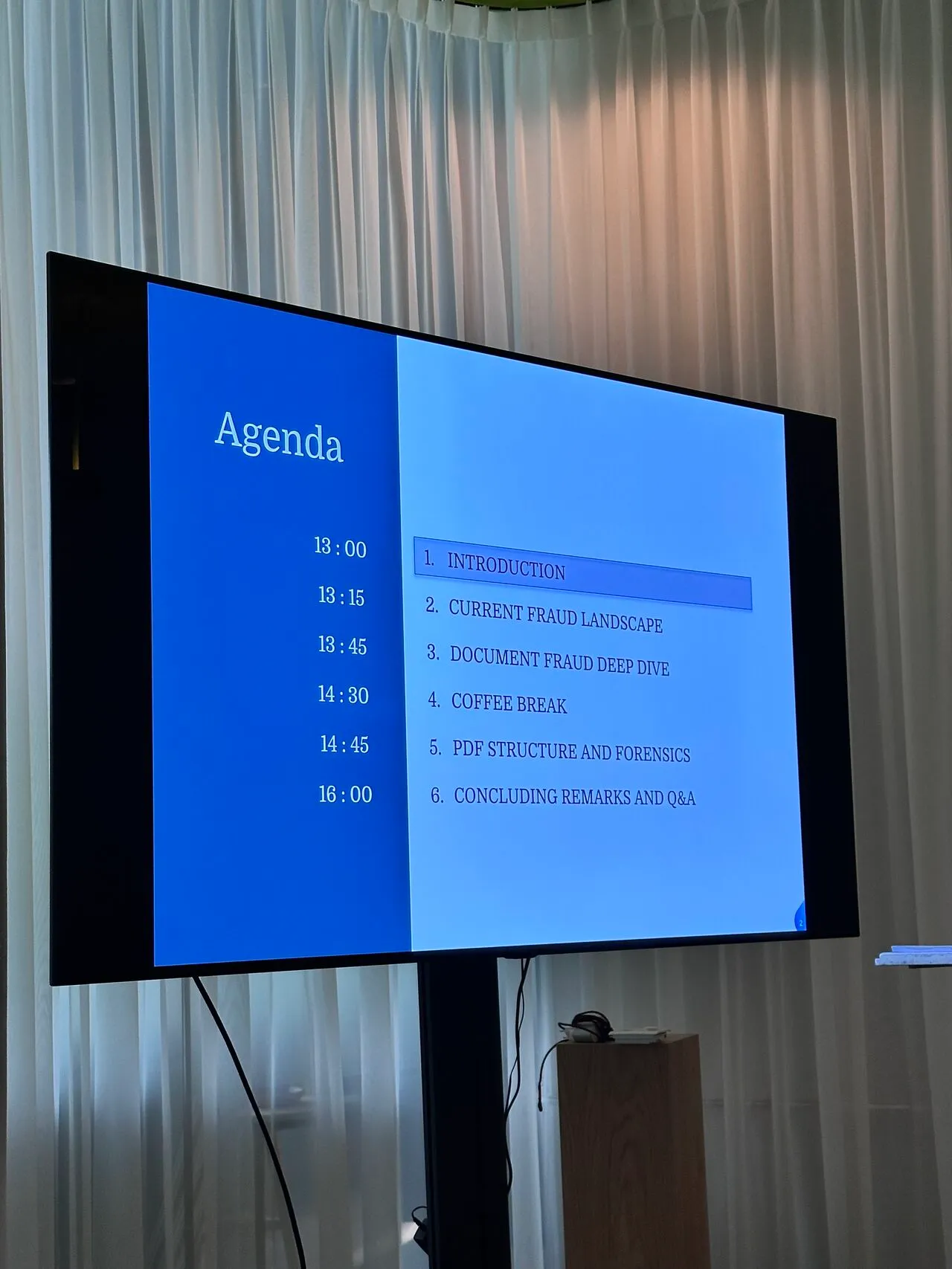 Expertledd utbildning i bedrägeridetektering